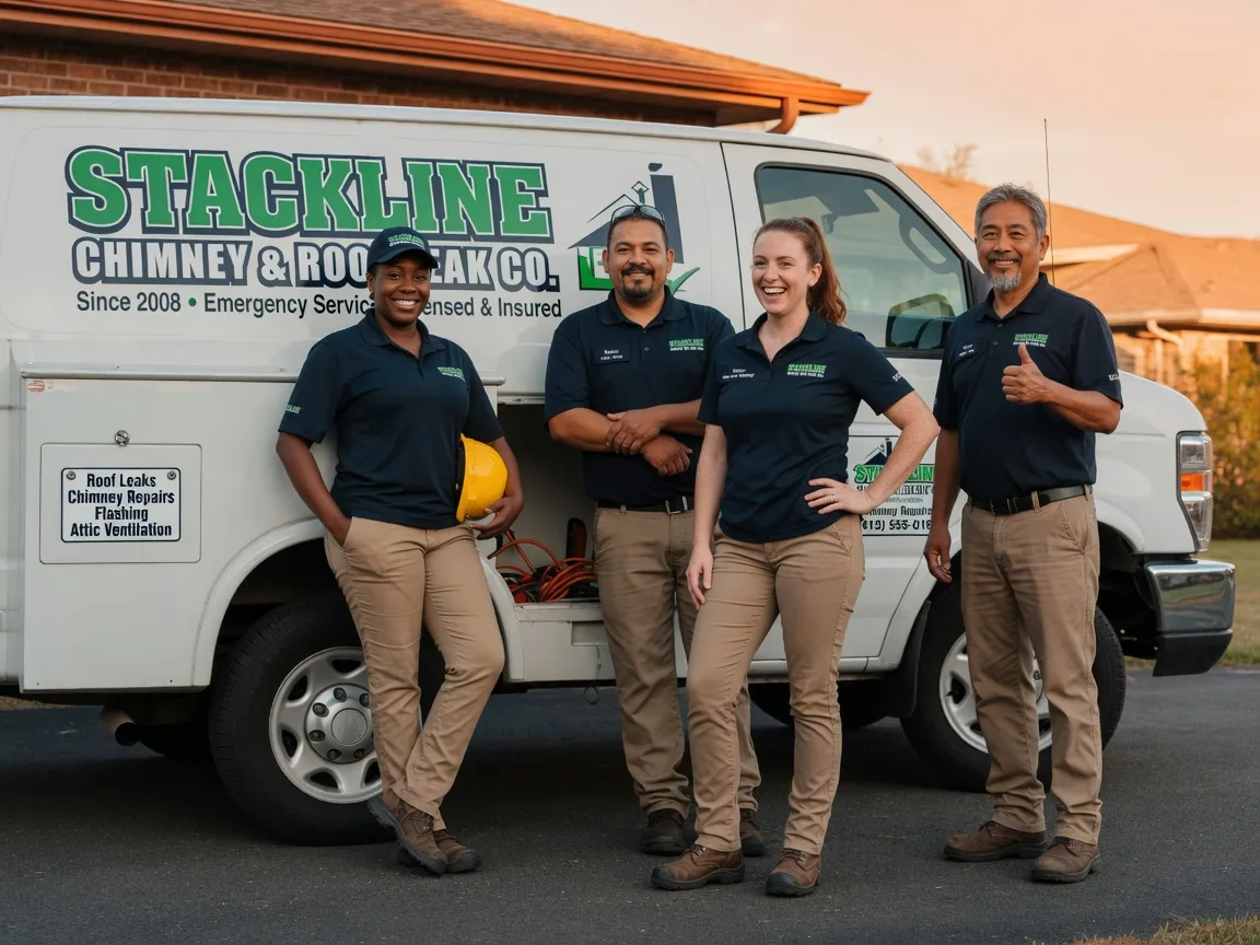 Chimney flashing repair company in Plymouth, WA